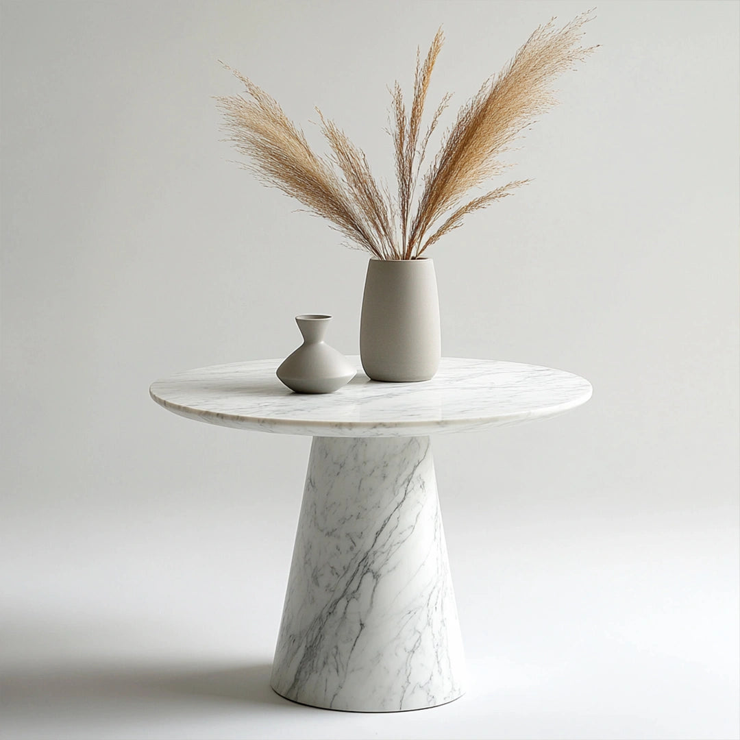 ONS Marble Minimalist Marble Center Coffee Table