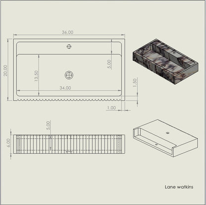 ONS Marble Lane Watkins Custom Orders Marble Sinks