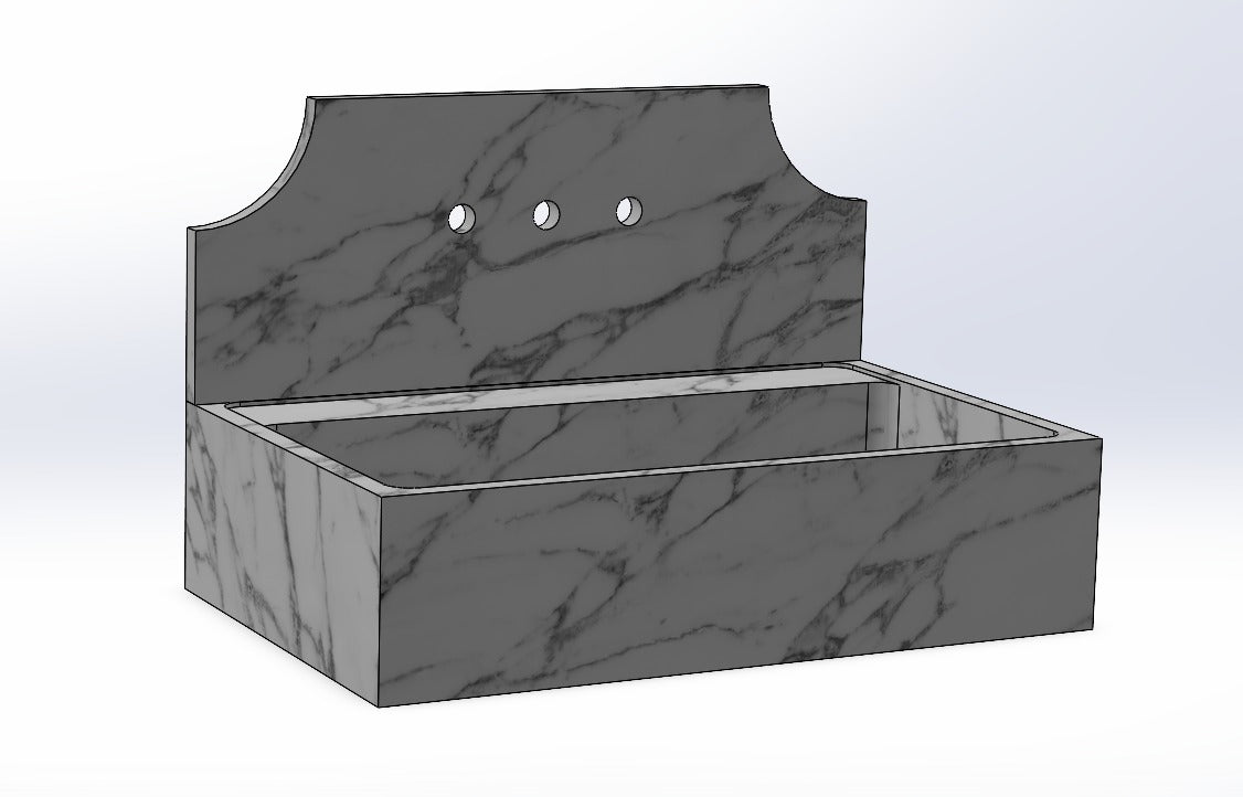 ONS Marble Amy Courtney Custom Order Marble Sink