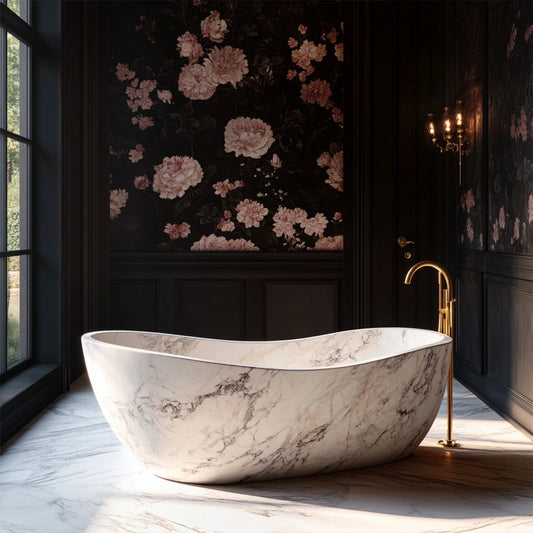 ONS Marble Serenity Marble Bathtub