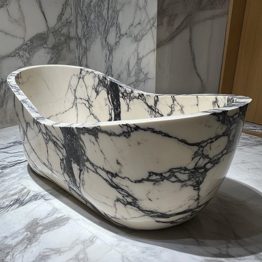 ONS Marble Veined Marble Splendor Bathtub